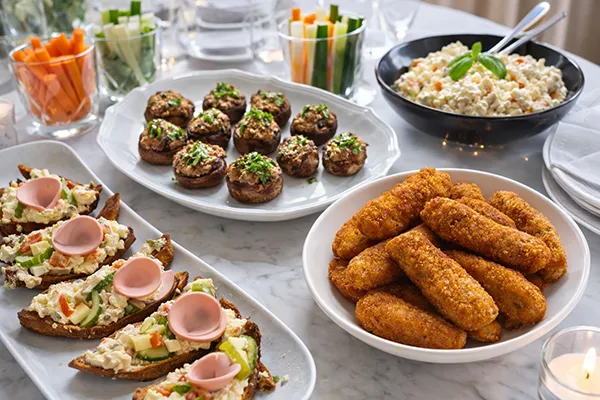 Varianten pflanzlicher Lebensmittel Celebrated Food